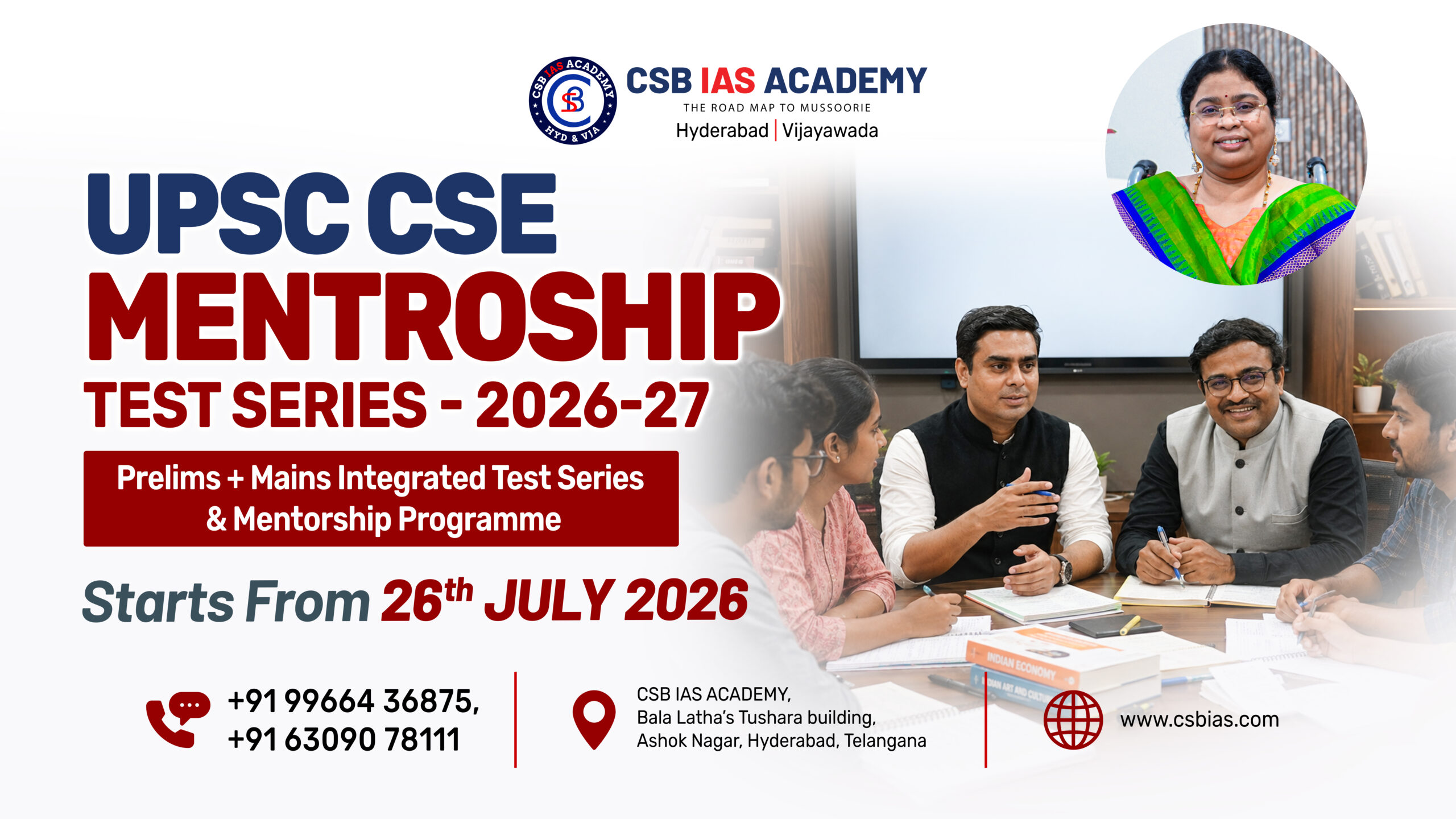 26th July Mentorship Year Long Test Series -2026-27